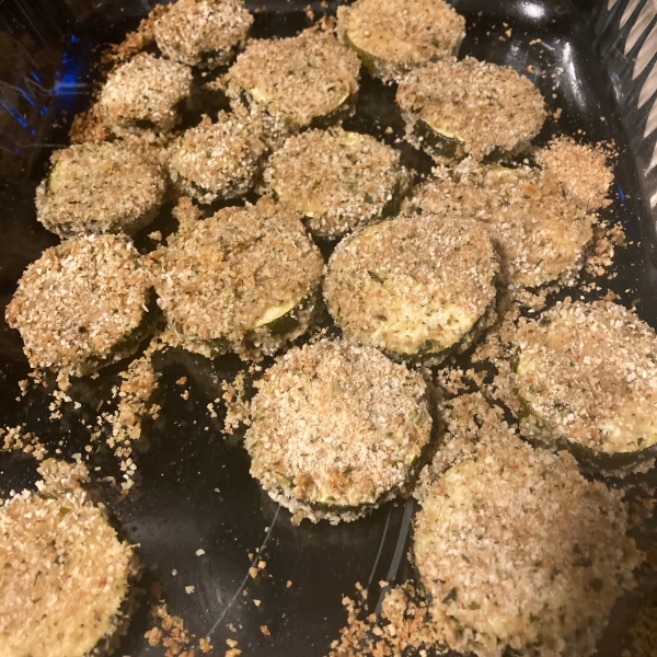 Breaded and Baked Zucchini