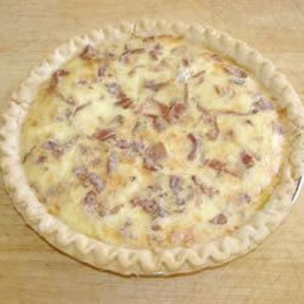 Bacon and Swiss Quiche