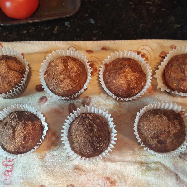 Vegan Zucchini Banana Bread Muffins