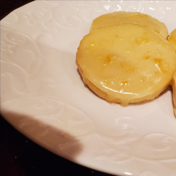 Lemon-Butter Shortbread Cookies