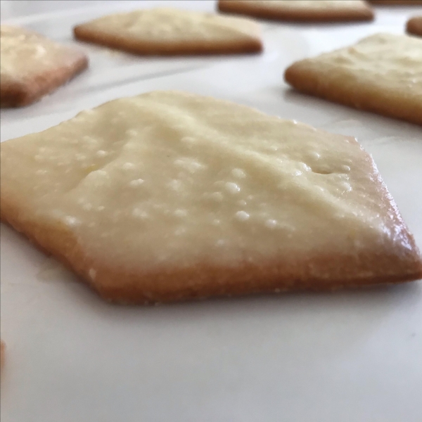 Lemon-Butter Shortbread Cookies