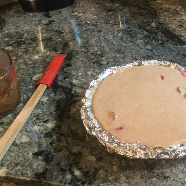 Strawberry Brown Sugar Sour Cream Pie