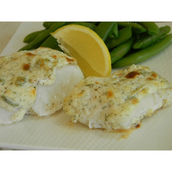 Baked Halibut Sitka