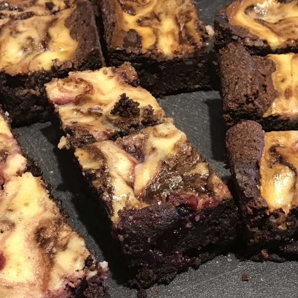 Cherry Cheesecake Brownies