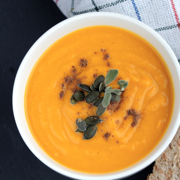 Pumpkin Soup with Coconut Milk