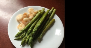 Pan-Fried Minty Asparagus