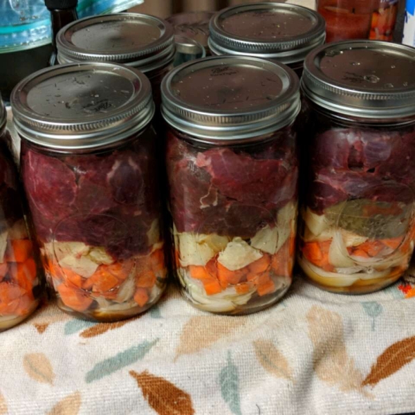 Easy Canned Venison