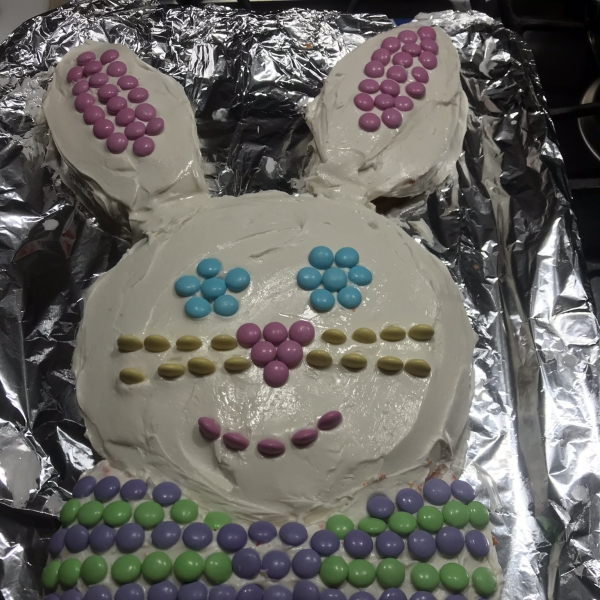 Rainbow Clown Cake