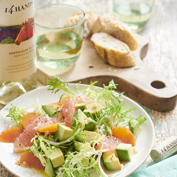 Avocado-Citrus Frisee Salad