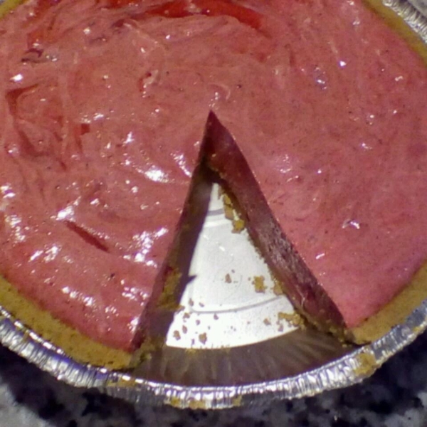 Cranberry Mousse Pie