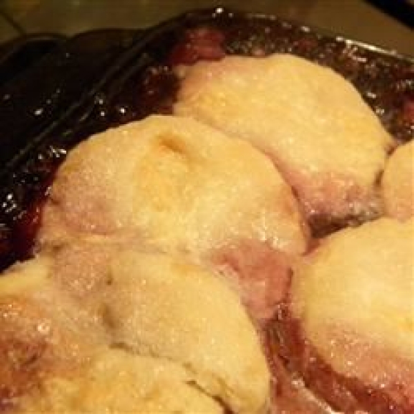 Book Club Blackberry Cobbler