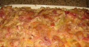 Rhubarb Upside Down Cake I