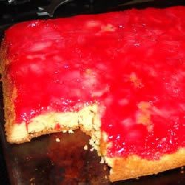 Rhubarb Upside Down Cake I