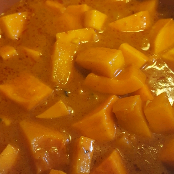 Red Curry Butternut Squash