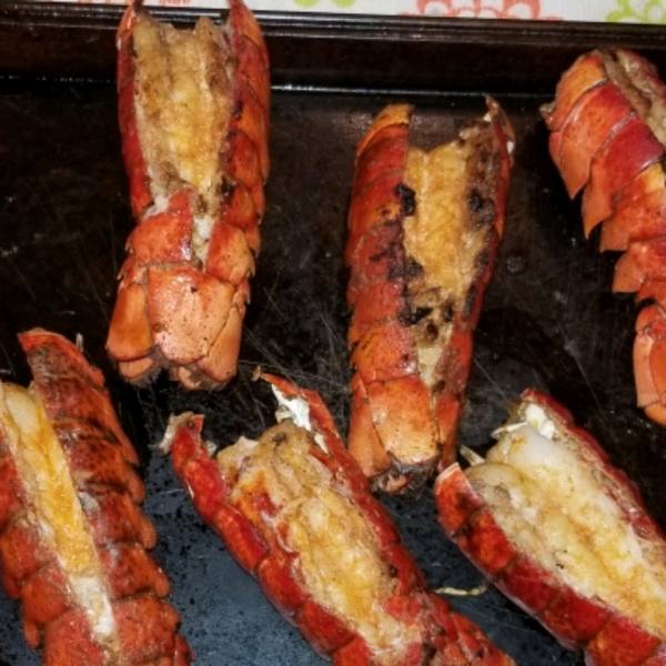 Grilled Rock Lobster Tails