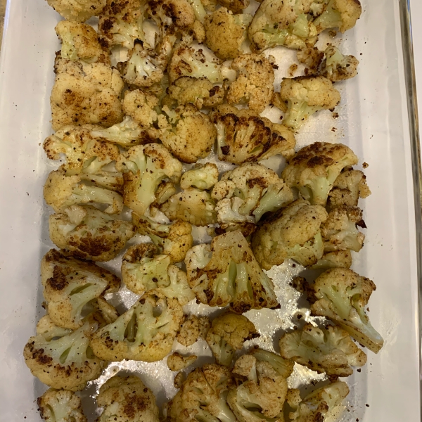 Roasted Cajun Cauliflower