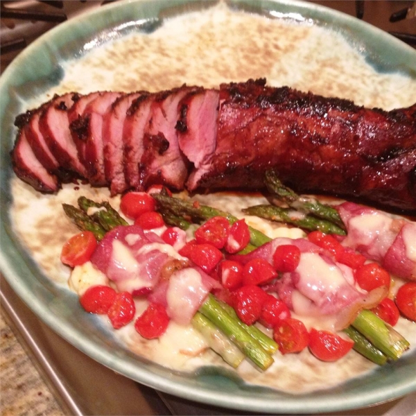 Fruity Grilled Pork Tenderloin