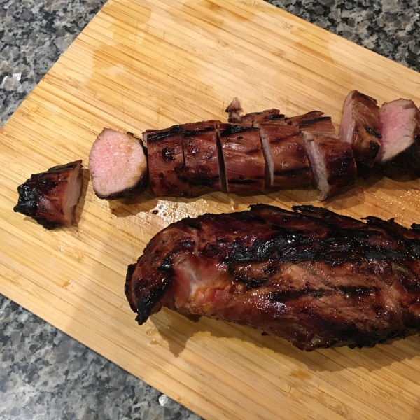 Fruity Grilled Pork Tenderloin