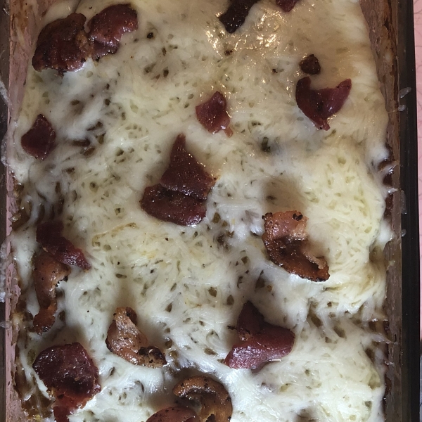 Bacon Mushroom Swiss Meatloaf