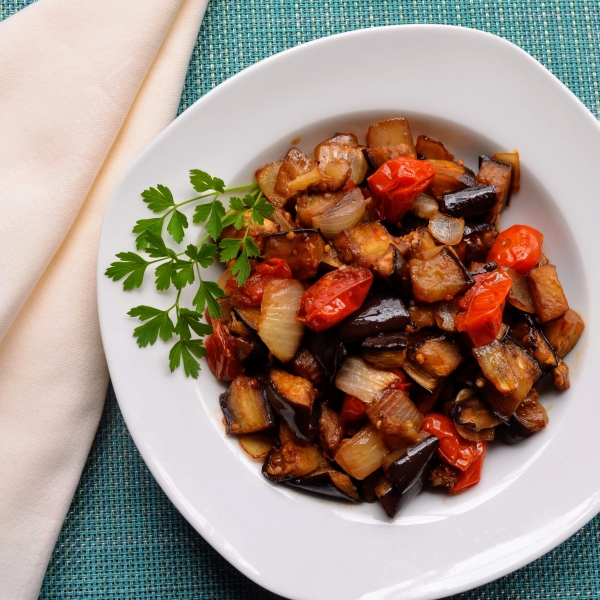 Balsamic-Roasted Eggplant