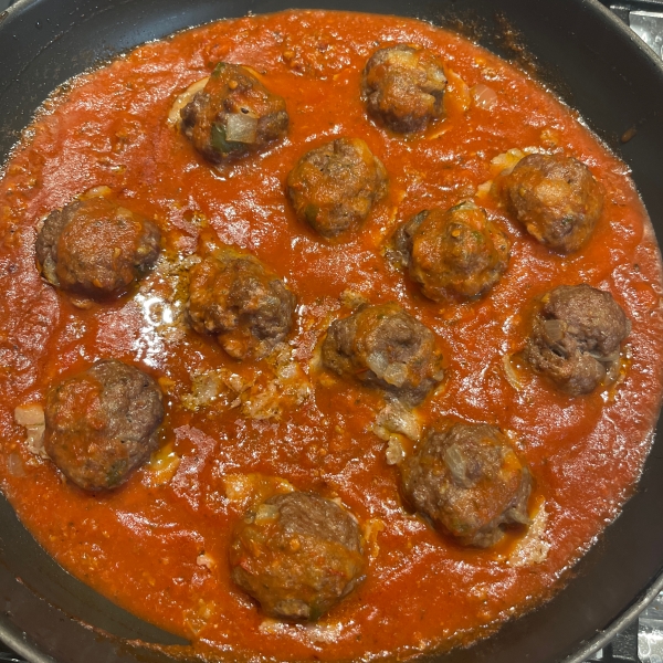 Fabienne's Bison Meatballs