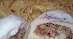 Apple and Prosciutto Stuffed Chicken Breast