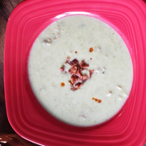 Cream of Asparagus and Mushroom Soup