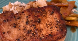 Pork Chops with Apple Cider Glaze