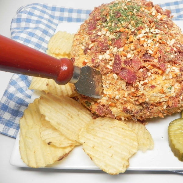 Bacon and Dill Pickle Cheese Ball
