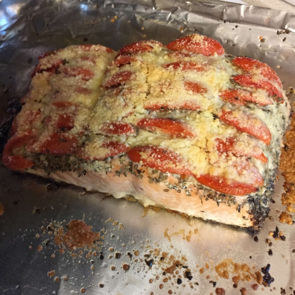Tomato Basil Salmon