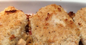 Baked Chicken with Apple Stuffing