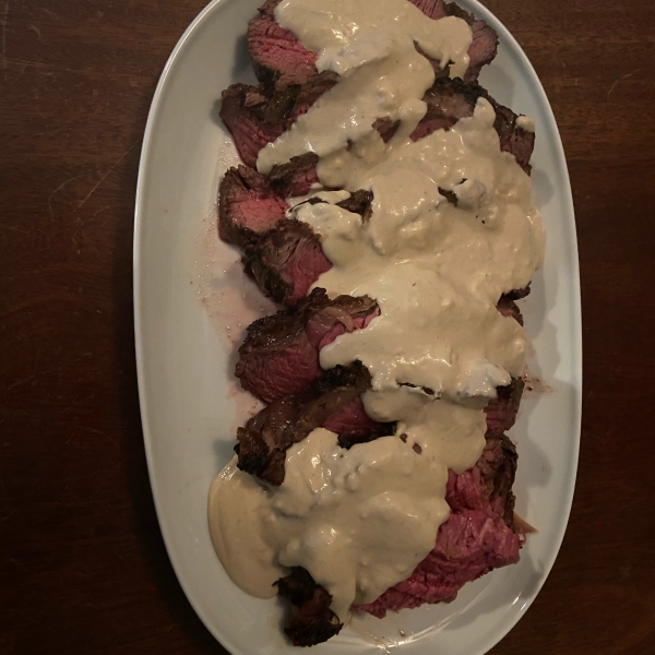 Blue Cheese Beef Tenderloin