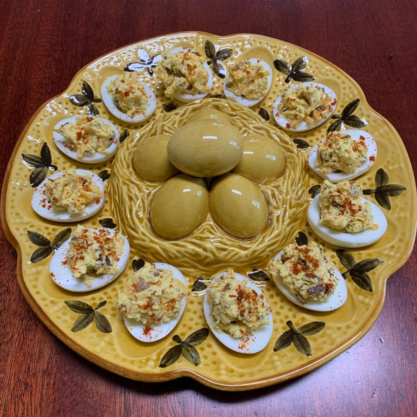 Fully Loaded Deviled Eggs