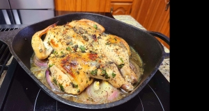 Baked Chimichurri Chicken