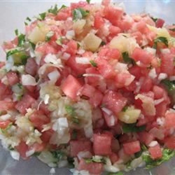 Watermelon Pineapple Salsa