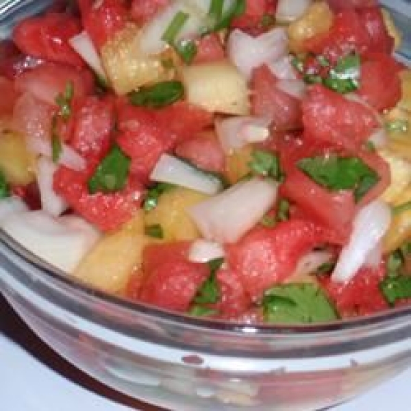 Watermelon Pineapple Salsa