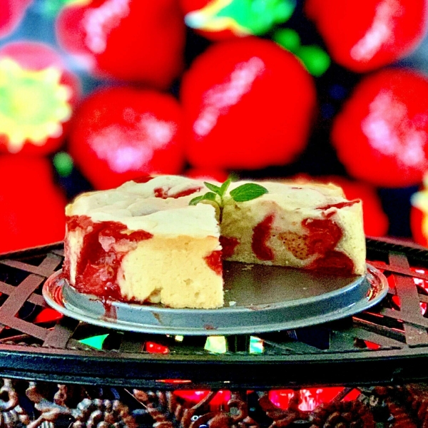 French Strawberry Cake