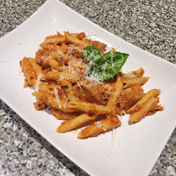 Amber's Penne Alla Vodka