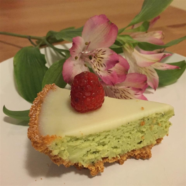 White Chocolate and Matcha Cheesecake Tart