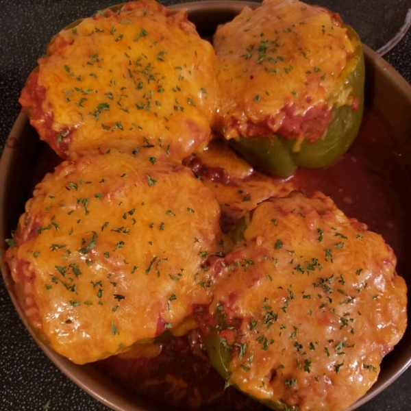 Classic Beef Stuffed Peppers