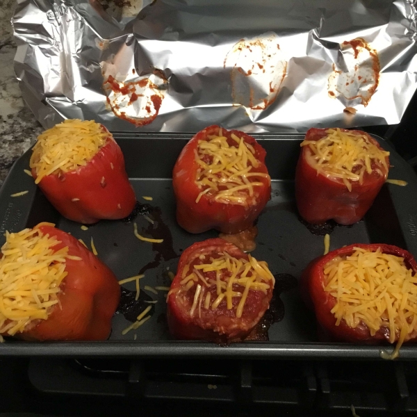 Classic Beef Stuffed Peppers