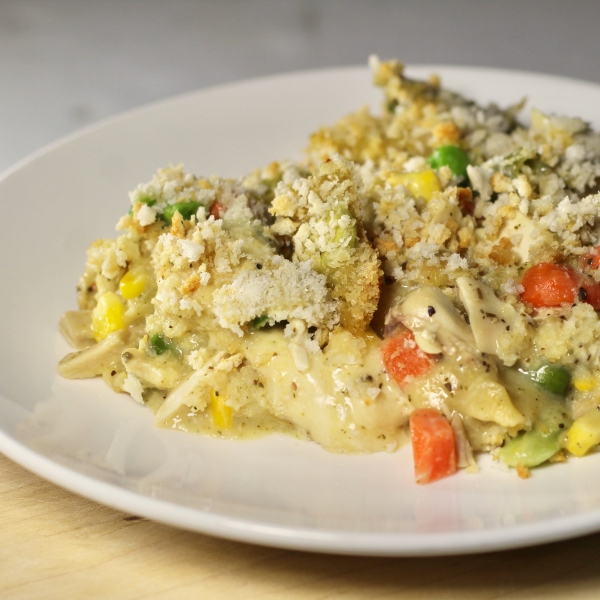 Turkey and Dumplings Casserole