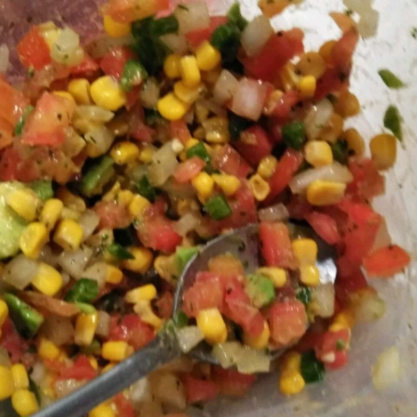 Corn and Avocado Salsa