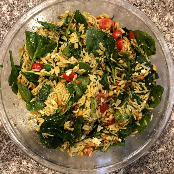 Refreshing Summer Orzo Salad