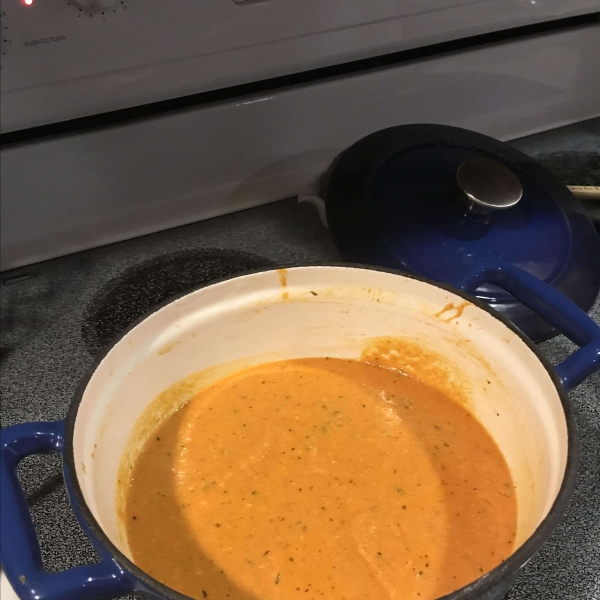 Creamy Tomato Artichoke Soup