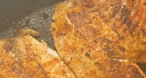 Salted and Blackened Tilapia