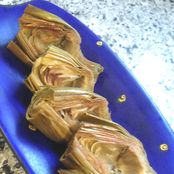 Garlic Sauteed Artichokes