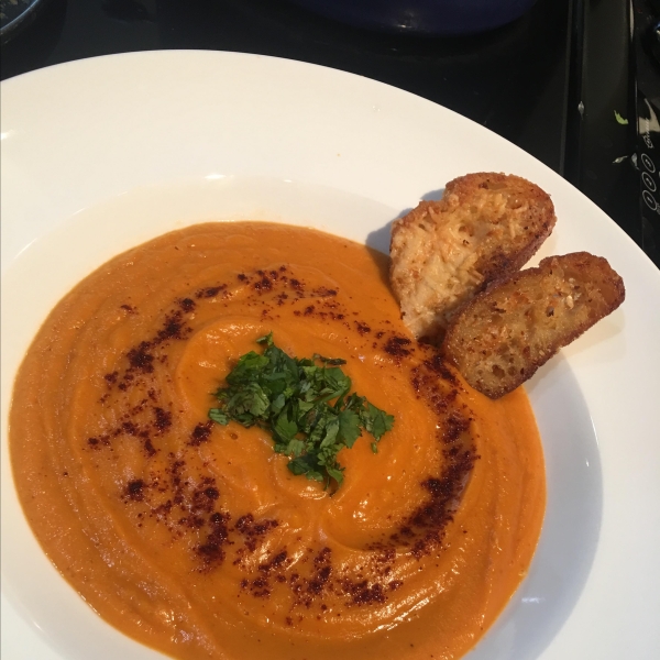 Spicy Chipotle Sweet Potato Soup