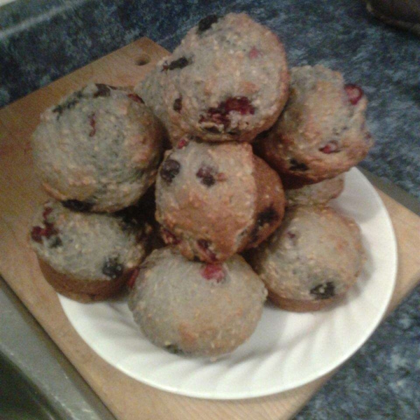 Oatmeal-Blueberry Muffins