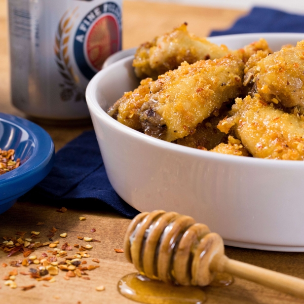 Super Crunch Oven Cooked Honey Dipped Wings